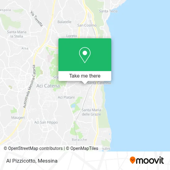 Al Pizzicotto map