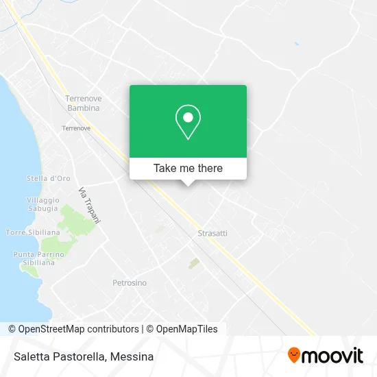 Saletta Pastorella map