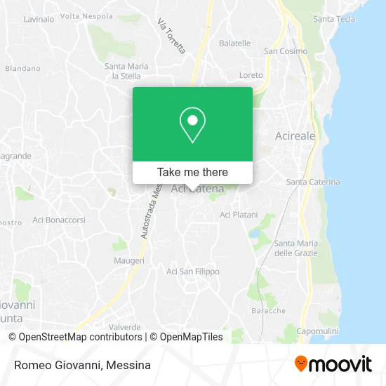 Romeo Giovanni map