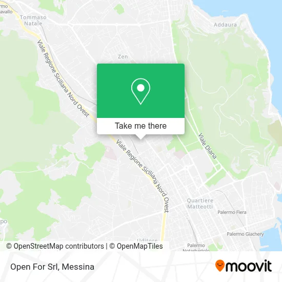 Open For Srl map