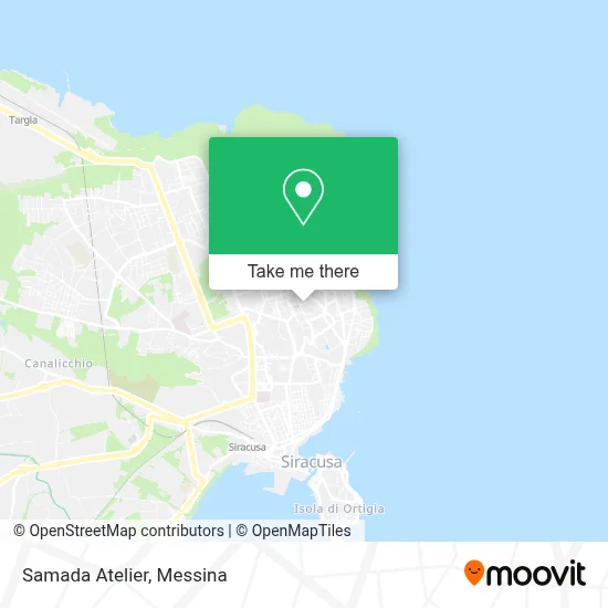 Samada Atelier map