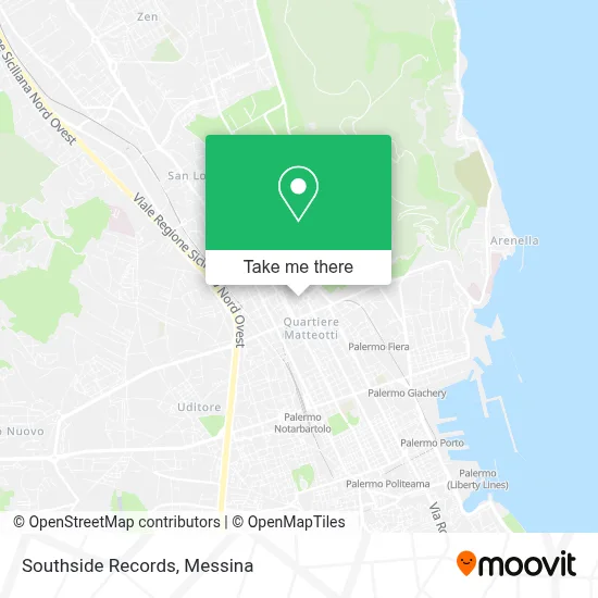Southside Records map