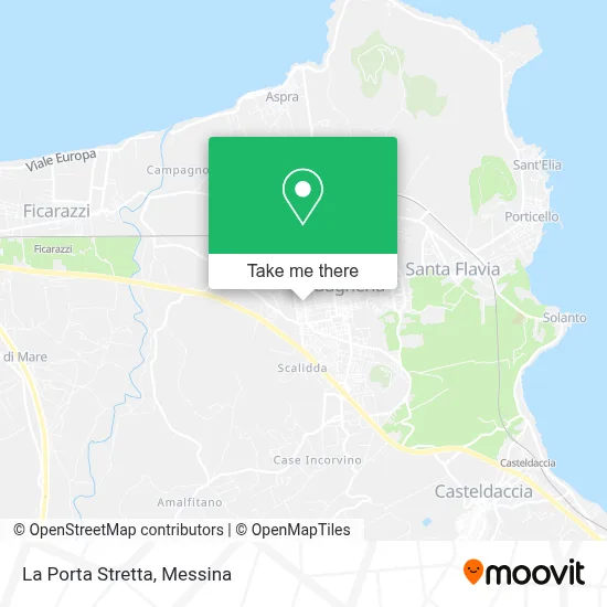 La Porta Stretta map