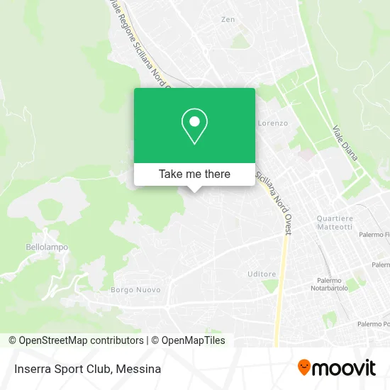 Inserra Sport Club map