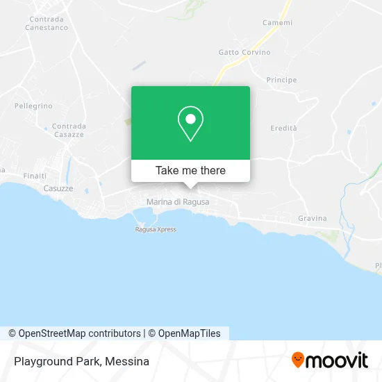 Playground Park map
