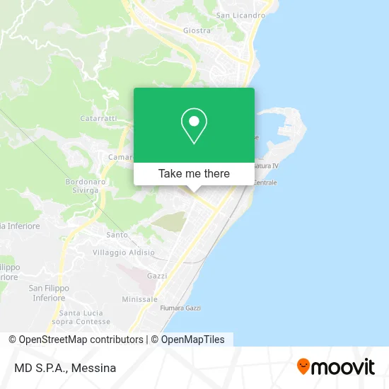 MD S.P.A. map