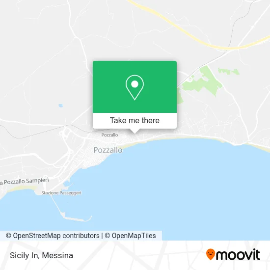 Sicily In map