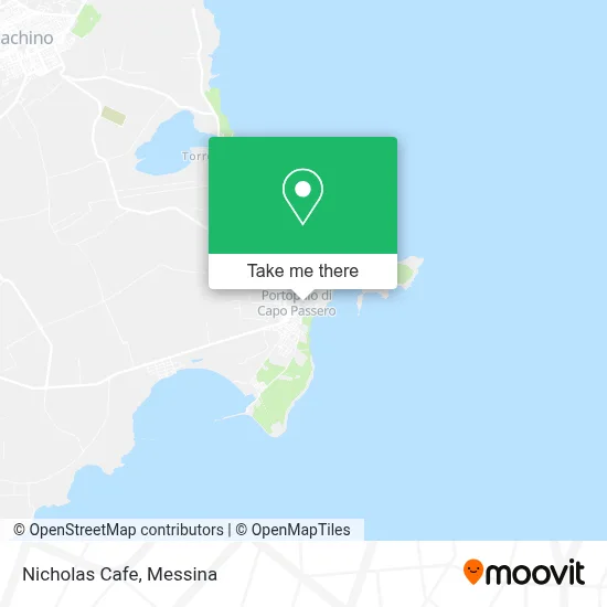Nicholas Cafe map
