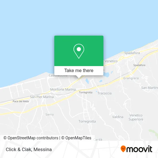 Click & Ciak map