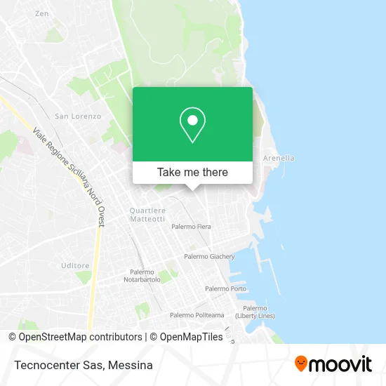 Tecnocenter  Sas map