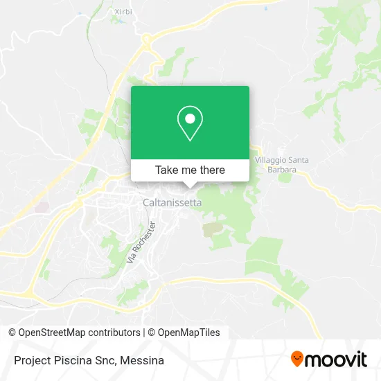 Project Piscina Snc map