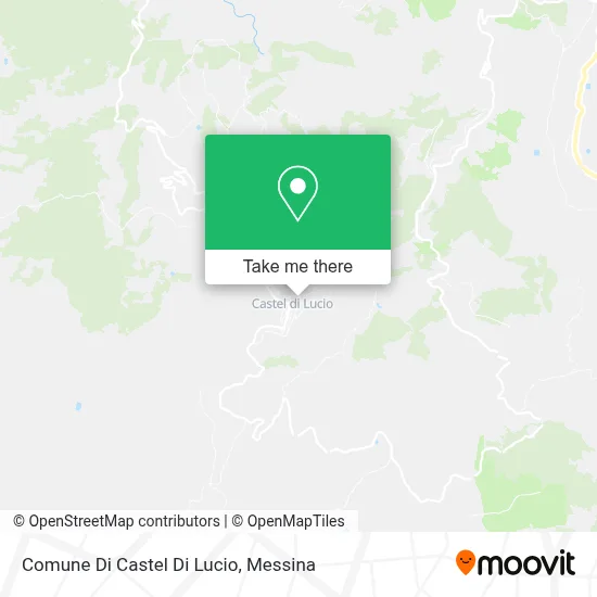 Comune Di Castel Di Lucio map