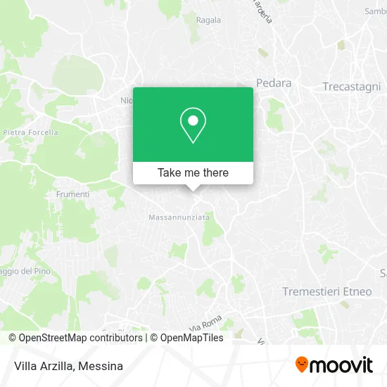 Villa Arzilla map