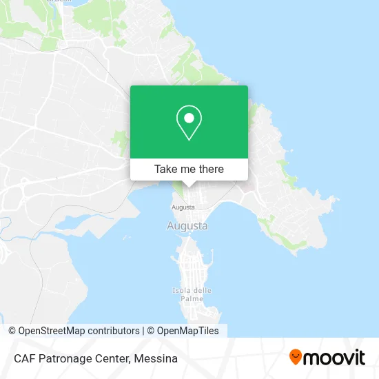 CAF Patronage Center map