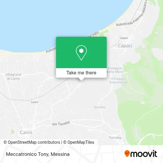 Meccatronico Tony map