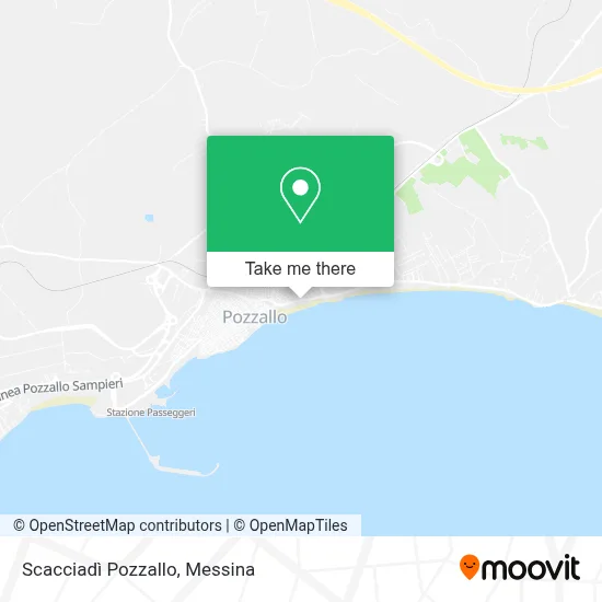 Scacciadì Pozzallo map