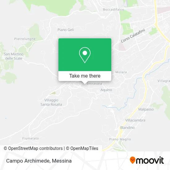 Campo Archimede map