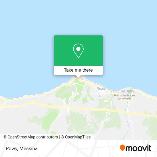 Powy map