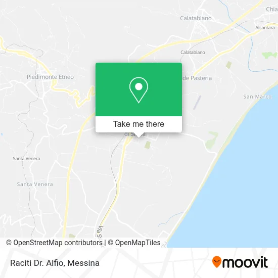 Raciti Dr. Alfio map