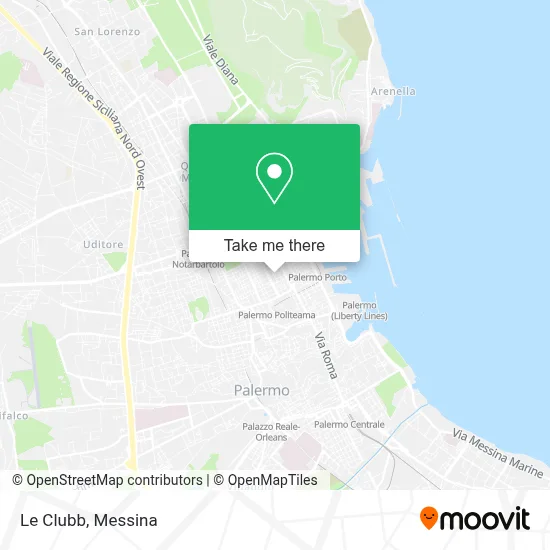 Le Clubb map