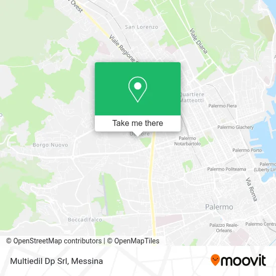 Multiedil Dp Srl map