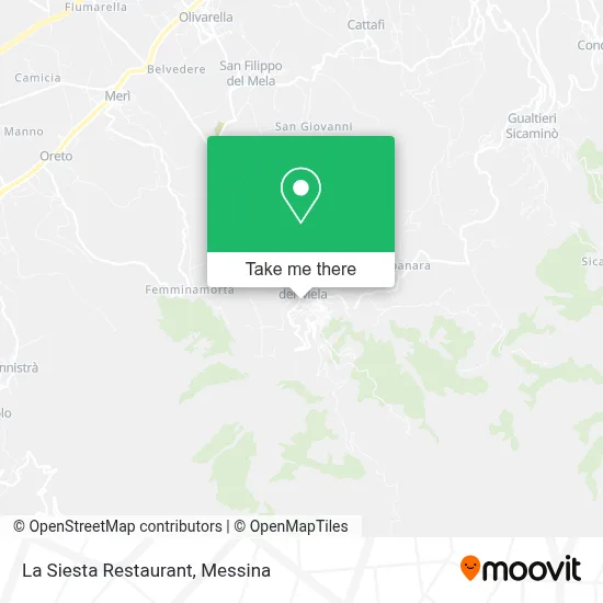 La Siesta Restaurant map