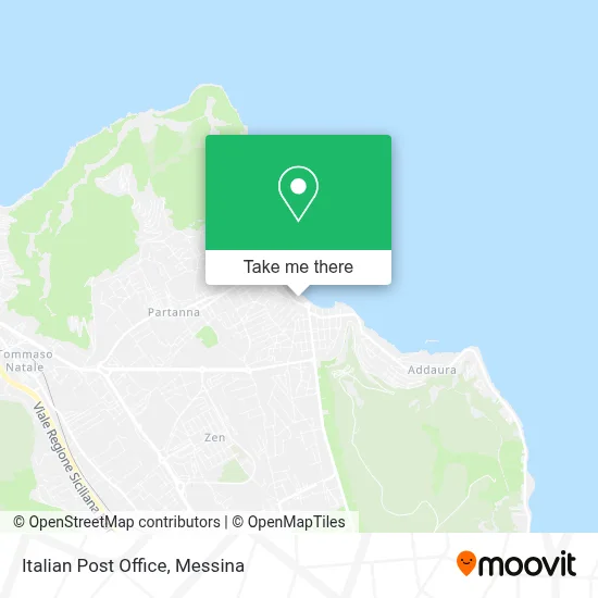 Italian Post Office map