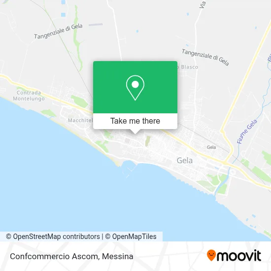 Confcommercio Ascom map