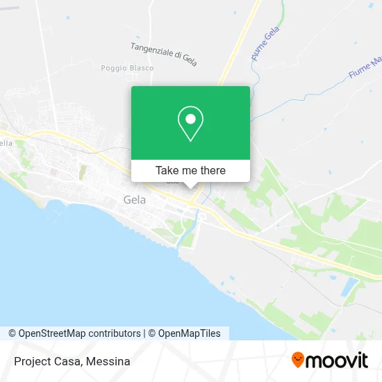 Project Casa map