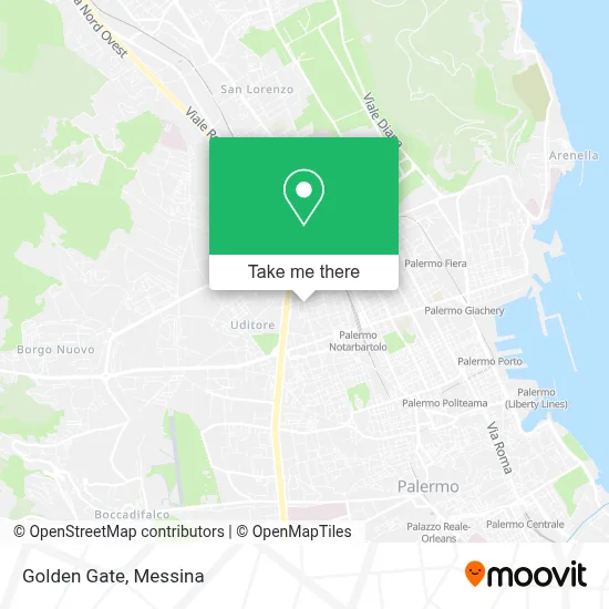 Golden Gate map