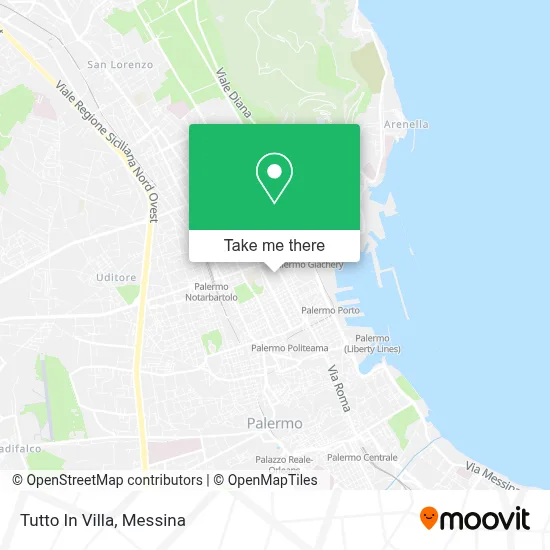 Tutto In Villa map