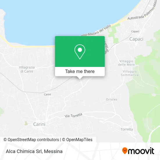Alca Chimica Srl map
