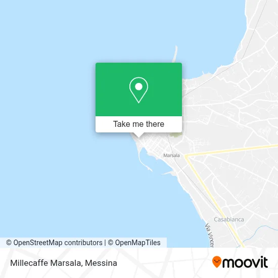 Millecaffe Marsala map