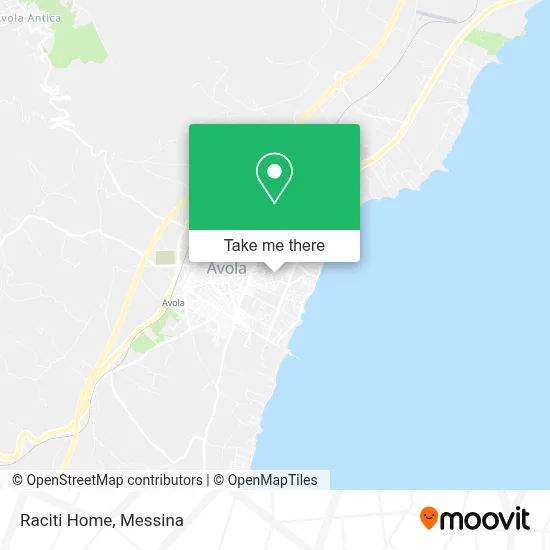 Raciti Home map