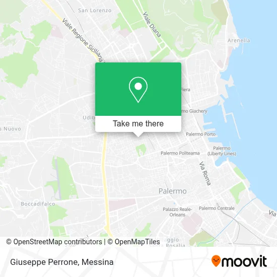 Giuseppe Perrone map