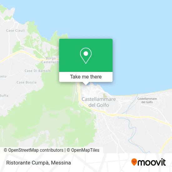 Ristorante Cumpà map