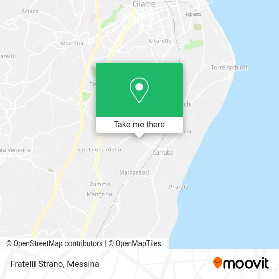 Fratelli Strano map
