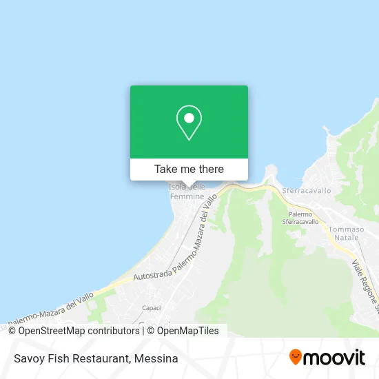 Savoy Fish Restaurant map