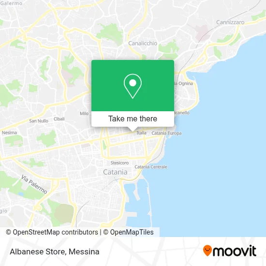 Albanese Store map
