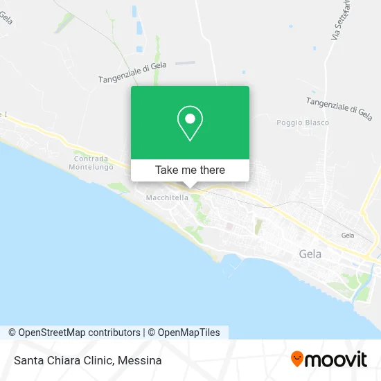 Santa Chiara Clinic map