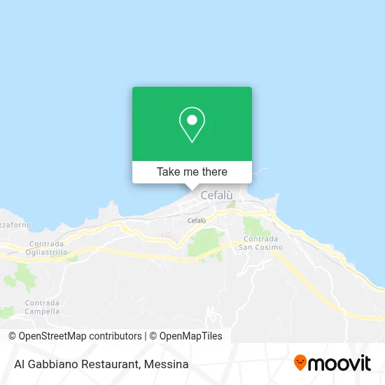 Al Gabbiano Restaurant map