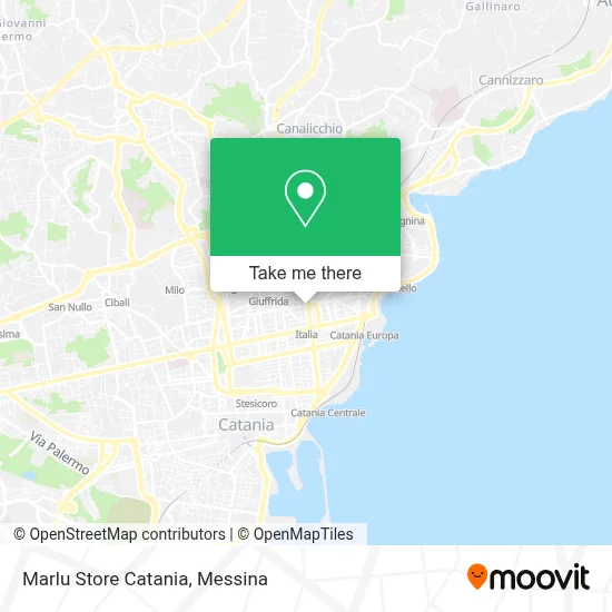 Marlu Store Catania map