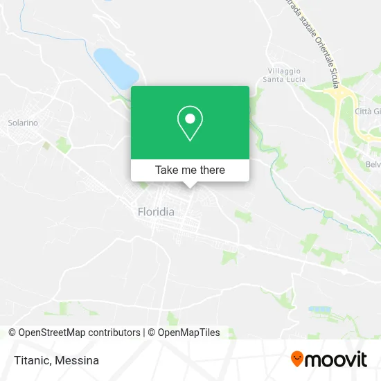 Titanic map