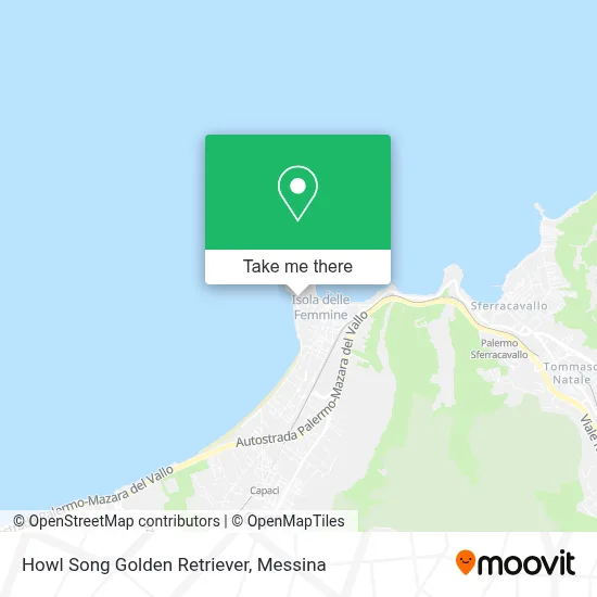 Howl Song Golden Retriever map