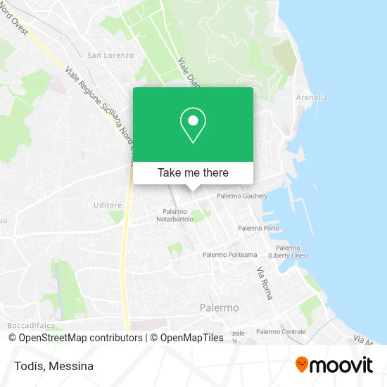 Todis map