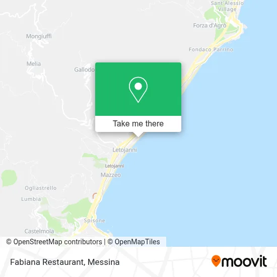 Fabiana Restaurant map