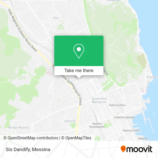 Sis Dandify map