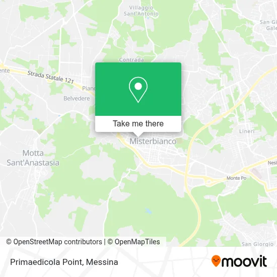 Primaedicola Point map