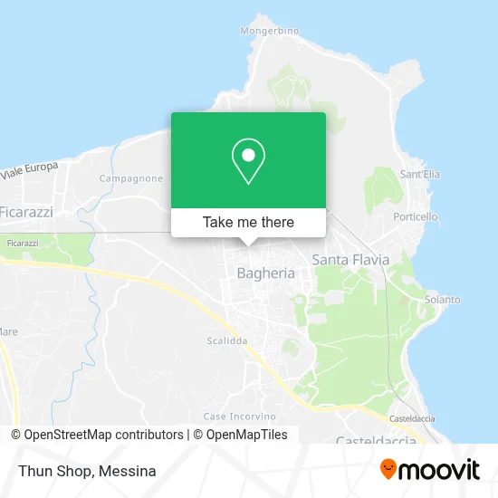 Thun Shop map