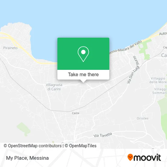 My Place map